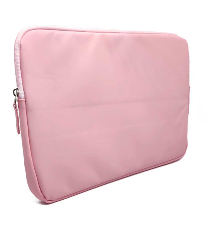 Tradineur - Funda para ordenador portátil de 13/13.3/14" pulgadas - Fabricación en poliéster - Interior extrasuave - Color rosa