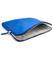 Tradineur - Funda para ordenador portátil de 13/13.3/14" pulgadas - Fabricación 100% poliéster - Interior extrasuave - Color Azul Marino