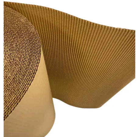 Tradineur - Rollo de cartón ondulado flexible, 2 mm de espesor, bobina de pintor, protector para cubrir suelos, embalaje, 90 cm Tradineur - Rollo de cartón ondulado flexible, 2 mm de espesor, bobina de pintor, protector para cubrir suelos, embalaje, 90 cm