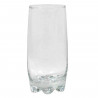 Tradineur - Set de 6 vasos de cristal modelo "Adora", base gruesa, aptos para lavavajillas, servir cócteles, cerveza, refrescos,