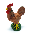 Tradineur - Figura de gallina para belén - Fabricado en Durexina - Figuras decorativas divertidas para nacimiento, decoración navideña.