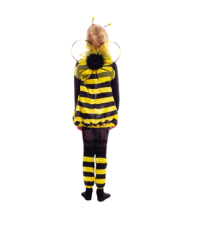 Disfraz de abeja color amarillo y negro para niños de 3 a 4 años para las fiestas carnavales, halloween, fiestas, celebraciones.