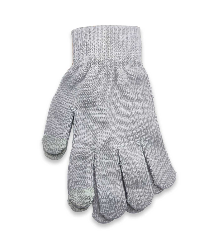 Tradineur - Guantes cortos de punto - 20 cm - Tela acrílica suave y cálida - Accesorios para otoño e invierno - Diseño Aleatorio