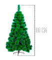 Tradineur - Árbol de navidad - Diseño pequeño con nieve - Altura de 90 cm - Fácil montaje - Fabricación en PVC, metal revestido, robusto y duradero.