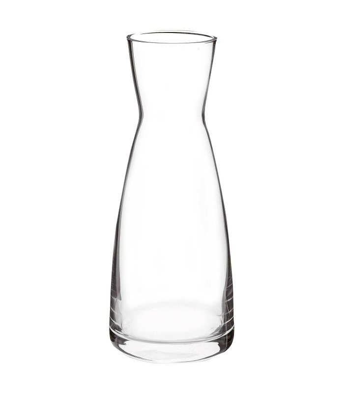 Tradineur - Decantador de vino, jarra de vidrio transparente, aireador, oxigenador de vino, recipiente para servir bebidas, elegante, profesional, fiestas, 108 cl, 25,5 x 10 cm