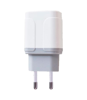 Tradineur - Cargador para móviles - Cable USB Tipo-C - Alto rendimiento / Carga rápida - 1 Puertos USB - Color Blanco