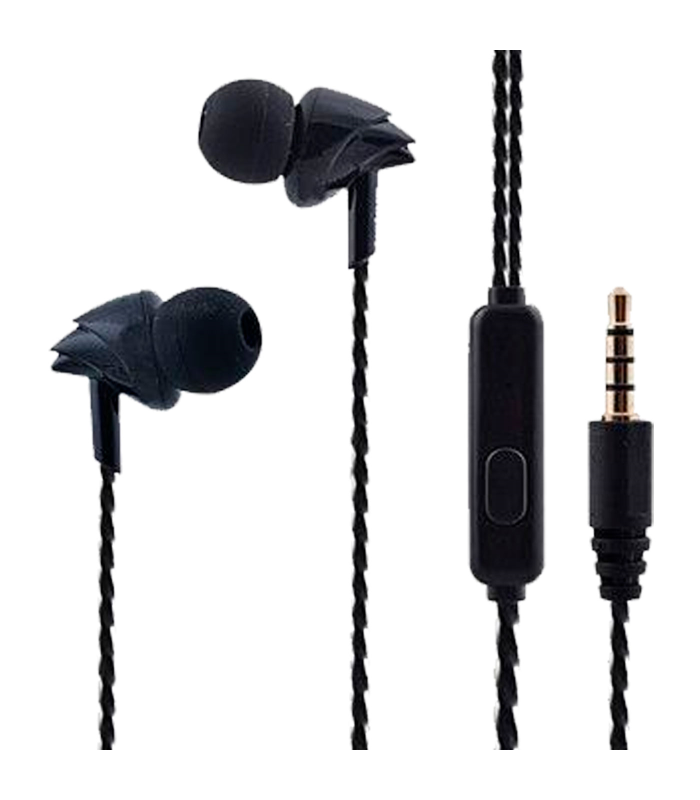 Tradineur - Auriculares con micrófono - Jack 3,5 cm - Compatible con Pods, Móviles, Tablets y PC - Música es Estéreo - Color Surtido