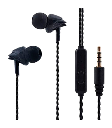 Tradineur - Auriculares con micrófono - Jack 3,5 cm - Compatible con Pods, Móviles, Tablets y PC - Música es Estéreo - Color Surtido