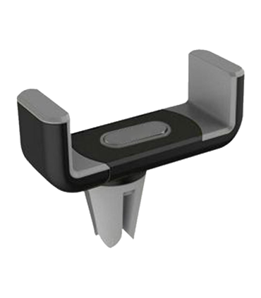 Tradineur - Soporte de móvil plástico Universal, coche, rejilla del aire - Rotación 360º - Compatible con Xiaomi, Huawei, Samsung, Sony, iPhone - 7 x 2,5 x 4,5 cm