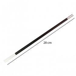 Tradineur - Boquilla de cigarro de color negro para jóvenes y adultos, complemento para carnaval, halloween, fiestas de cumpleañ