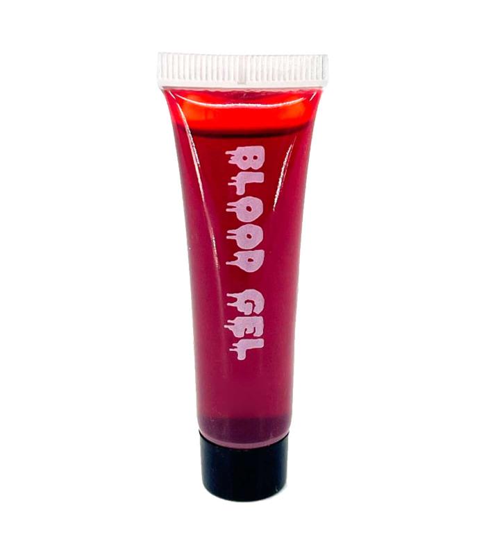 Tradineur - Bote de sangre artificial para halloween - Cantidad: 15 ml - Accesorio para disfraz de zombie, carnaval, fiestas, cosplay, cumpleaños, adulto. 