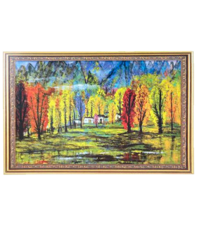 Tradineur - Puzzle/Rompecabezas de 2000 piezas de un paisaje pintado - Fabricación en España - Rompecabezas para toda la familia - 70 x 100 cm