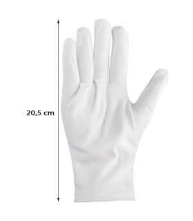 Guantes cortos para disfraz, 100% poliéster, accesorio de carnaval, halloween, cosplay, fiestas, cumpleaños (Blanco, adulto, talla única)