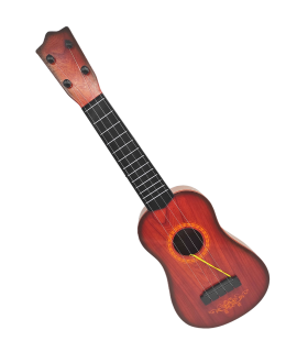 Guitarra Española infantil de juguete de plástico, 57 cm para niños a partir de 3 años (Color y modelo aleatorio)