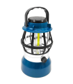 Tradineur - Farol, luz de camping regulable con asa, 200 lumen, 18 m de distancia, iluminación de exterior a pilas, portátil, excursión, acampada, pesca, 16 x 10 cm