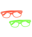 Gafas de fiesta gigante color surtido para jóvenes y adultos, complemetos de disfraces para carnaval, halloween u otras celebraciones. 9 x 26 x 3 cm