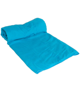 Tradineur - Toalla de playa sintética XXL, 100% poliéster, ligera y de secado rápido, suave y resistente, piscina, picnic, acampada, camping, 230 x 150 cm, color aleatorio