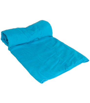 Tradineur - Toalla de playa sintética XXL, 100% poliéster, ligera y de secado rápido, suave y resistente, piscina, picnic, acampada, camping, 230 x 150 cm, color aleatorio