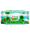 Tradineur - Toallitas húmedas para bebé Baby Zero- Incluye 80 Unidades - Material Natural - Aloe Vera - Incluye tapa.