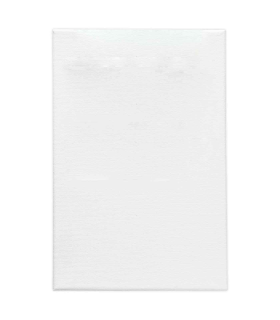 Tradineur - Lienzo grueso preestirado en blanco para pintar, 100% algodón, listones de madera, apto para todo tipo de pinturas, óleo, acrílica, 40 x 60 x 3,5 cm