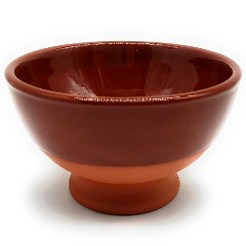 Tradineur - Taza de barro para aperitivos Nº 2, tazón para vino, queimada, diseño tradicional, artesanal (Marrón - 12,2 x 5,7 cm Tradineur - Taza de barro para aperitivos Nº 2, tazón para vino, queimada, diseño tradicional, artesanal (Marrón - 12,2 x 5,7 cm