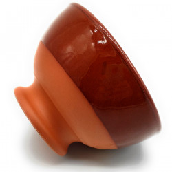 Tradineur - Taza de barro para aperitivos Nº 2, tazón para vino, queimada, diseño tradicional, artesanal (Marrón - 12,2 x 5,7 cm