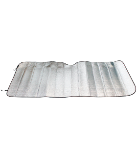 Parasol para coche de aluminio para cristales de medida 90 x150 cm. Quitasol especial coche de 90x 150 cm. Panel para cubrir cristales de coches de 90 x 150 cm