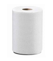 Tradineur - Rollo de papel de cocina blanco XXL, doble capa, máxima absorción, 120 hojas, suave, multiusos, limpieza, papel 100% certificado FSC, 21,5 x 14,5 cm