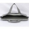 Tradineur - Bolsa para portátil de 13-14 pulgadas, bolso, maletín, bandolera, funda de tela impermeable con asas y correa de hom