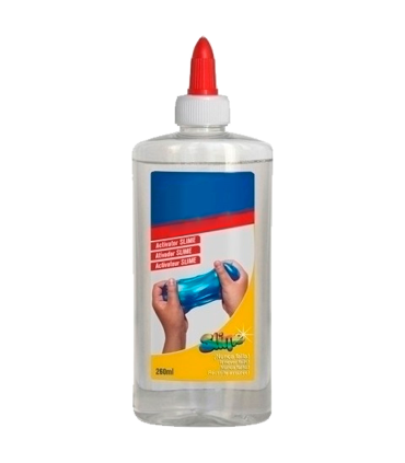 Tradineur - Activador de Slime - Capacidad de 260 ml - Totalmente seguro - Tirar, aplastar o simplemente ver cómo se derrite y gotea, ideal para niños.