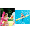 Tradineur - Churro hinchable brillante - Fabricado en Vinillo resistente - Ideal para disfrutar este verano - Longitud de 113 cm - Modelo Surtido