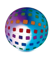 Tradineur - Balón hinchable estilo Led multicolor - Fabricado en Vinilo - Ideal para disfrutar este verano - Ø 36 cm 