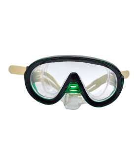 Tradineur - Set de gafas de buceo con tubo, Protección UV, Diseño estilo aviador, Fabricadas en PVC, Medida ajustable. Surtido