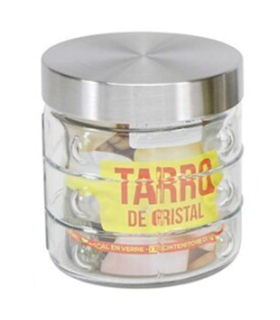 Tradineur - Tarro de vidrio...