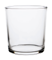 Tradineur - Set de 4 vasos de cristal de 36 cl, P4, pack, juego de vasos para agua, bebidas, cerveza, licores, 8,9 x 8,5 cm, ligeros, aptos para lavavajillas