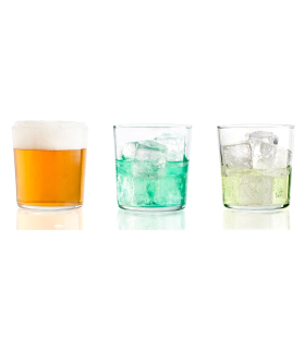 Set de 12 vasos de cristal 35,5 cl, modelo Bodega, pack de 12 vasos para pinta de cerveza 8,3 x 8,8 cm, diseño clásico, resistentes, ligeros, aptos para lavavajillas