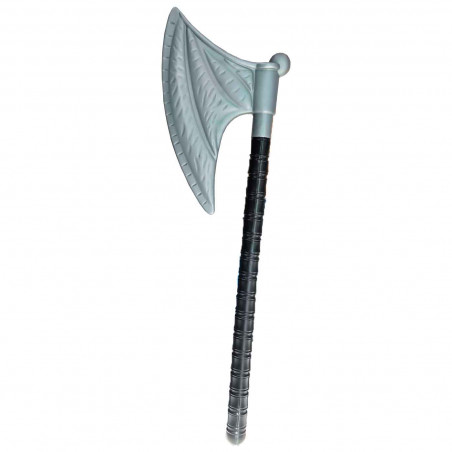 Tradineur - Hacha Vikinga - Fabricado en plástico - Apto para jóvenes y adultos - Complemento para carnaval, Halloween y celebra
