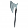 Tradineur - Hacha Vikinga - Fabricado en plástico - Apto para jóvenes y adultos - Complemento para carnaval, Halloween y celebra