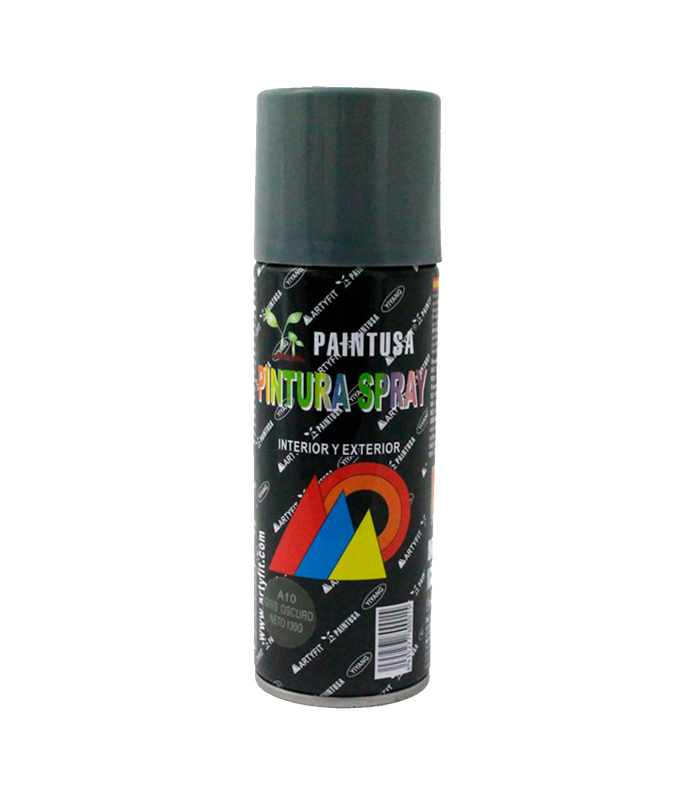 Montoro - Bote de pintura en spray gris oscuro A10 200 ml, válido para multitud de superficies de interior y exterior