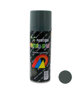 Montoro - Bote de pintura en spray gris oscuro A10 200 ml, válido para multitud de superficies de interior y exterior