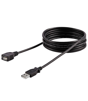 Cable alargador USB, hembra a macho, extensión, alta velocidad, impresora, ratón, teclado, pendrive, mando de consola, disco externo, ordenador (1,5 m)