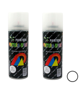 Montoro - Pack 2 botes de pintura en spray laca A31 200 ml, válido para multitud de superficies de interior y exterior