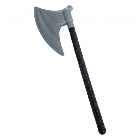 Tradineur - Hacha Vikinga - Fabricación en plástico - Apto para jóvenes - Complemento para carnaval, Halloween y celebraciones -