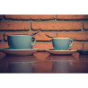Tradineur - Set de 6 cucharas moka de acero inoxidable, cucharillas clásicas para postre, helado, tarta, té, infusiones, 12 cm