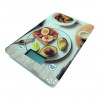 Tradineur - Bascula digital para cocina - Max 5 kg - Pantalla LCD - Función Tara - Botón Táctil - 23 x 15 cm - Modelo Aleatorio