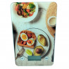 Tradineur - Bascula digital para cocina - Max 5 kg - Pantalla LCD - Función Tara - Botón Táctil - 23 x 15 cm - Modelo Aleatorio