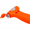 Tradineur - Martillo de emergencia para coche con cortacinturones, herramienta de escape, rompe cristales, ventanillas de automó