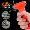 Tradineur - Martillo de emergencia para coche con cortacinturones, herramienta de escape, rompe cristales, ventanillas de automó