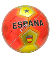 Tradineur - Balón de futbol de 4 capas - Diseño Temático de España - Ideal para regalo para deportistas - Ø 22 cm