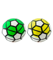 Tradineur - Balón de futbol con diseño Hexagonal - Fabricado en PVC - Ideal para jugar al aire libre, playa y en el hogar - Ø 22 cm